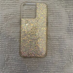 Glitter Phone Case - Gold Sparkle